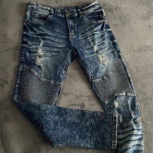 Biker Jeans Men’s Waist 33 Length 32